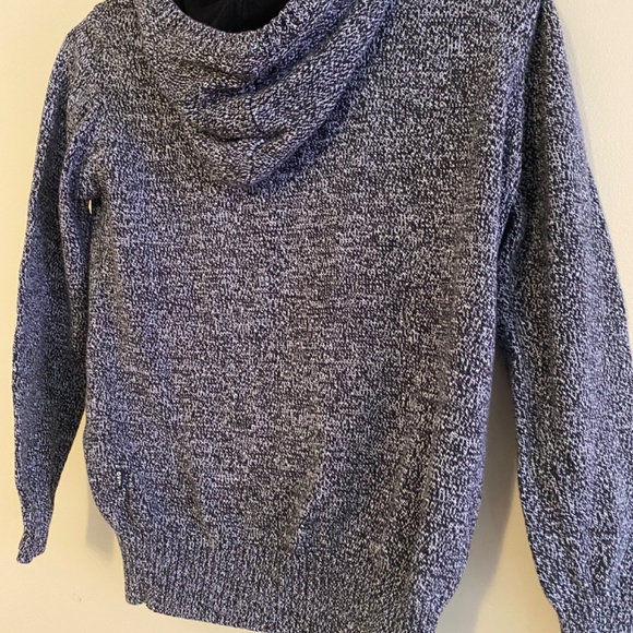 West49 - Heather Knitted, button-up, hoodie Yth 12-14 - Picture 7 of 8